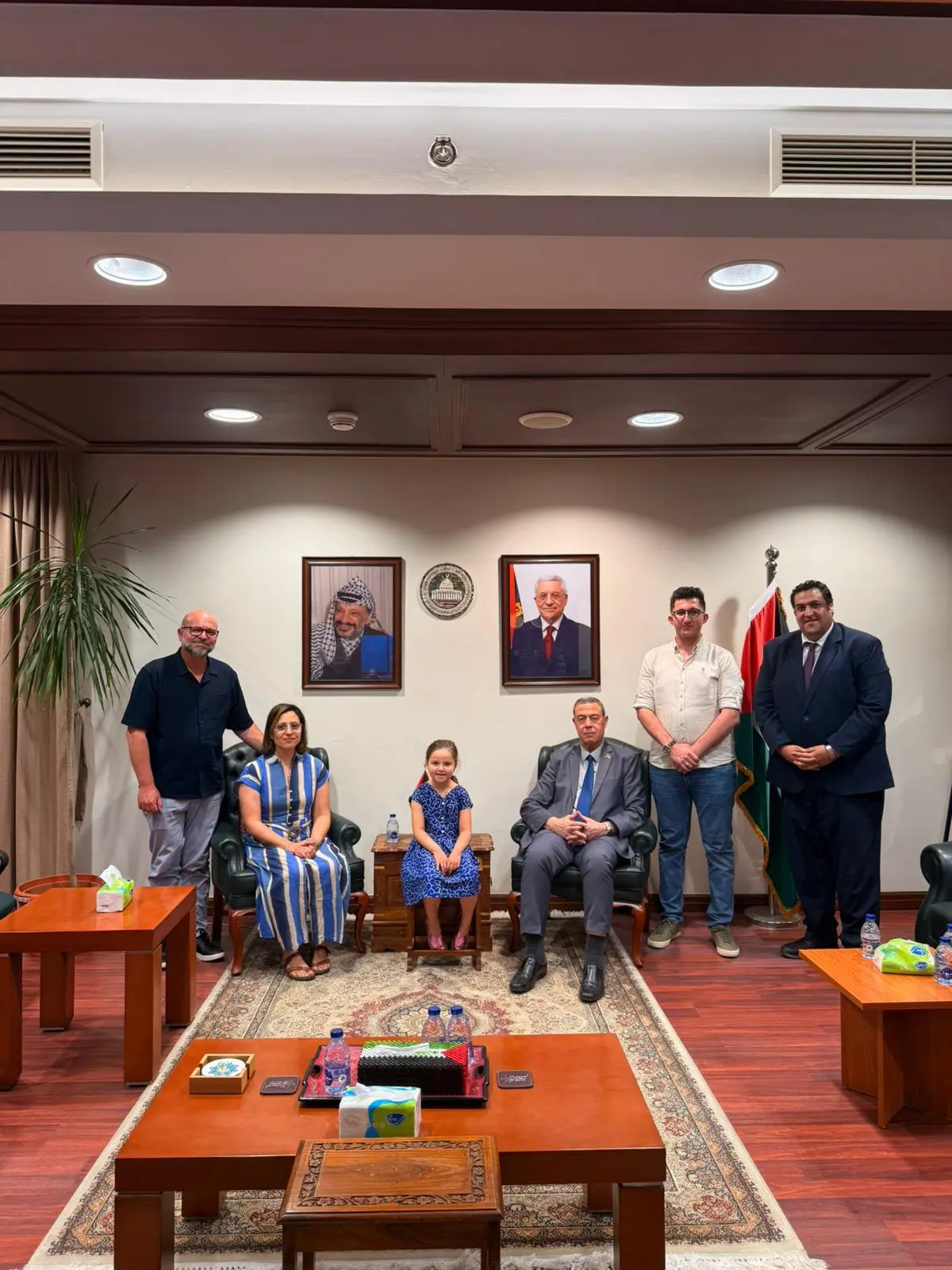 Rencontre institutionnelle avec Diab Al Louh au Caire le 11 juin 2026.