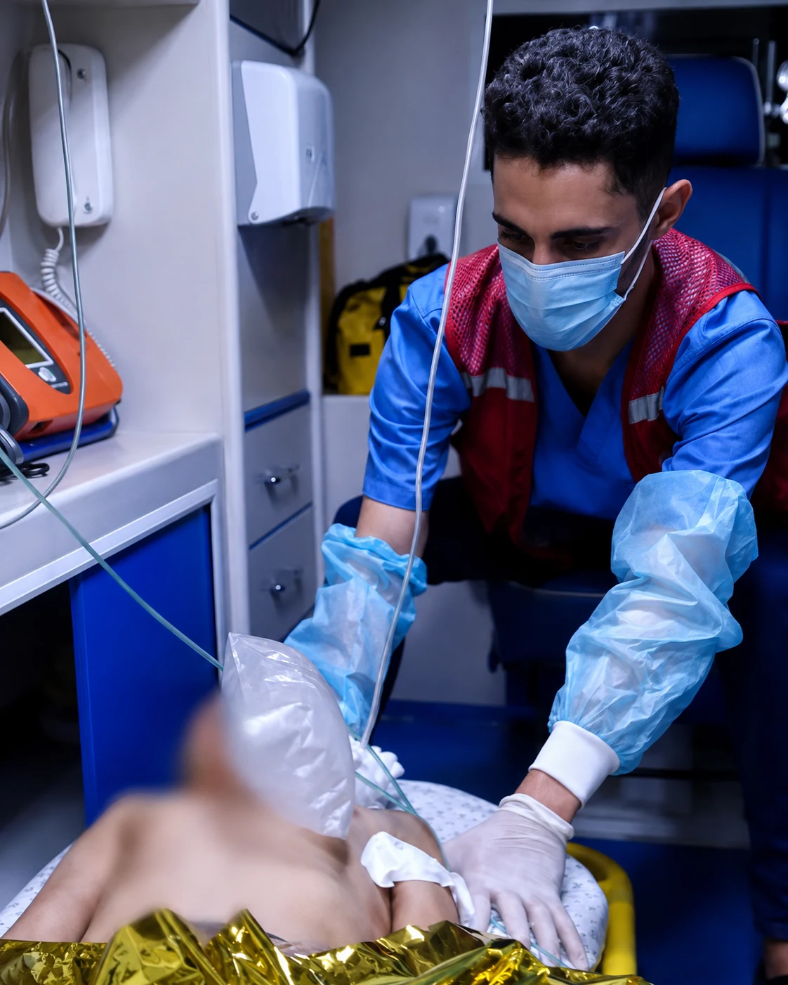 Contexte professionnel et médical associé au parcours K.